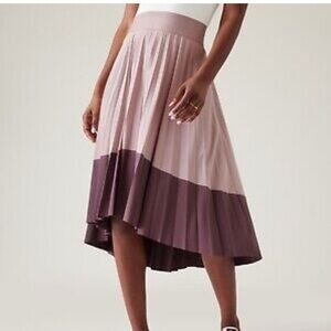 Athleta Spring Forward Pleated Skirt